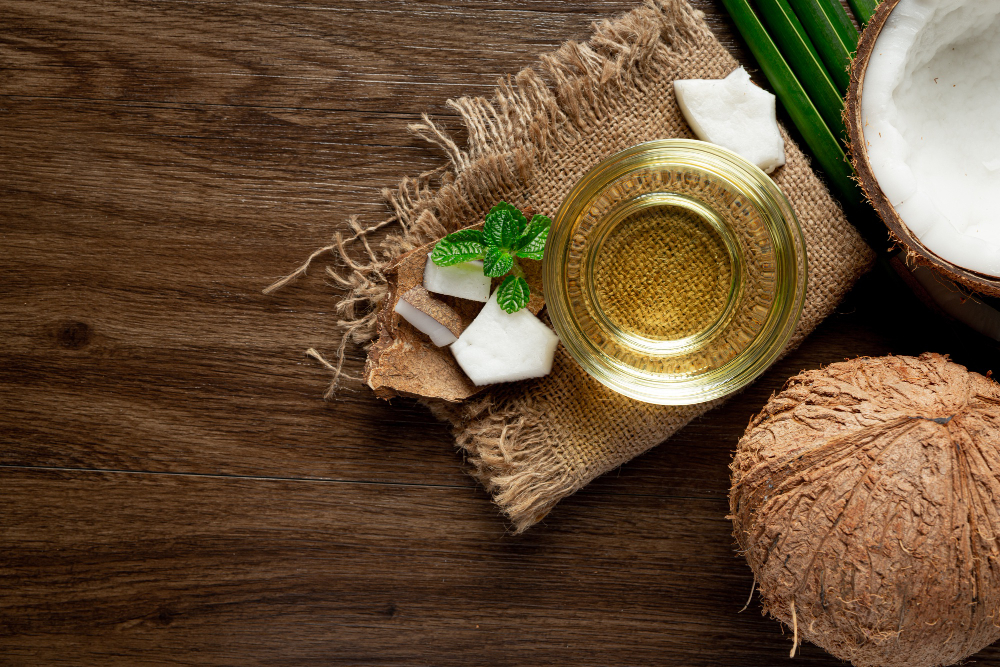 Coconut herbal hair oil
